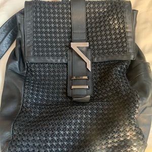 Apolinar 1948 textured leather backpack